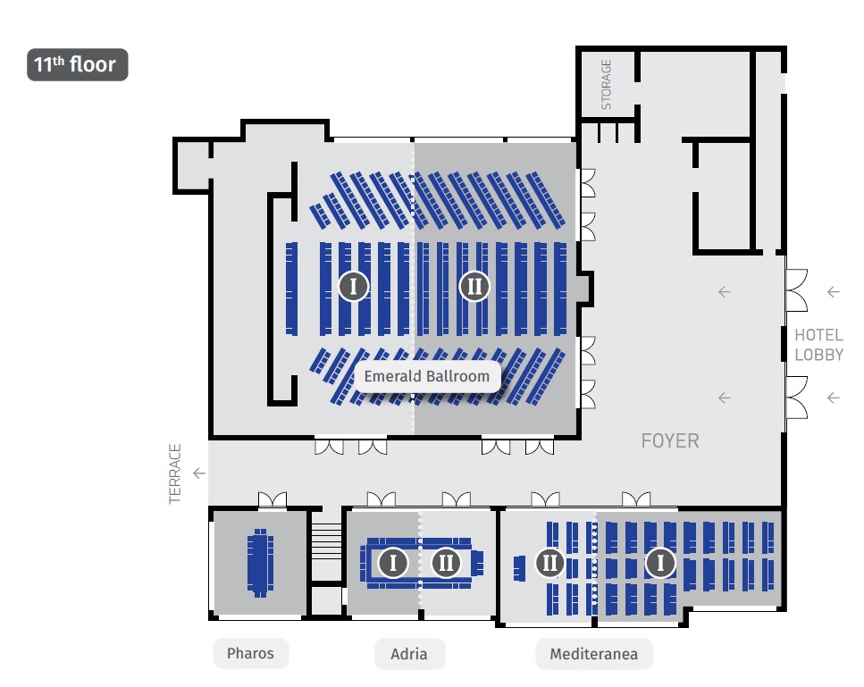 11th Floor map